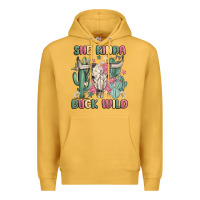 Mustard she kinda buck wild Premium Hoodie - MaliasSmallBusiness