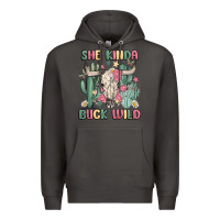 Smoke she kinda buck wild Premium Hoodie - MaliasSmallBusiness