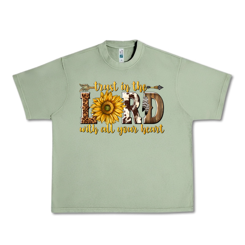 Trust In The Lord With All Your Heart Urban Heavy Tee by texasbilliewilder | Teevron