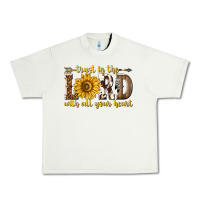 Pistachio Trust in the lord with all your heart Urban Heavy Tee - texasbilliewilder