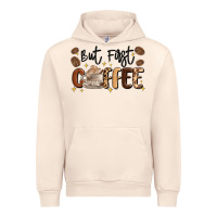 Sandshell but first coffee Urban Hoodie - MaliasSmallBusiness