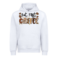 White but first coffee Urban Hoodie - MaliasSmallBusiness
