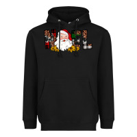 Black santa noel Heavyweight Hoodie - JahusDesignShop