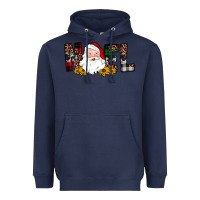 Navy santa noel Heavyweight Hoodie - JahusDesignShop