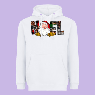 Santa Noel Heavyweight Hoodie Designed By Jahusdesignshop