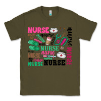 Army Green nurse Classic Tee - Zillion Design Studio