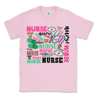 Bubblegum Pink nurse Classic Tee - Zillion Design Studio