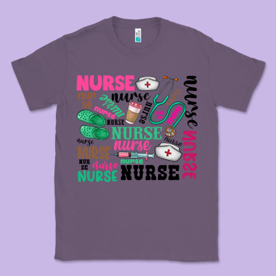 Nurse Classic Tee Designed By Zillion Design Studio