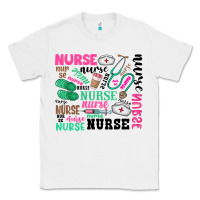 White nurse Classic Tee - Zillion Design Studio