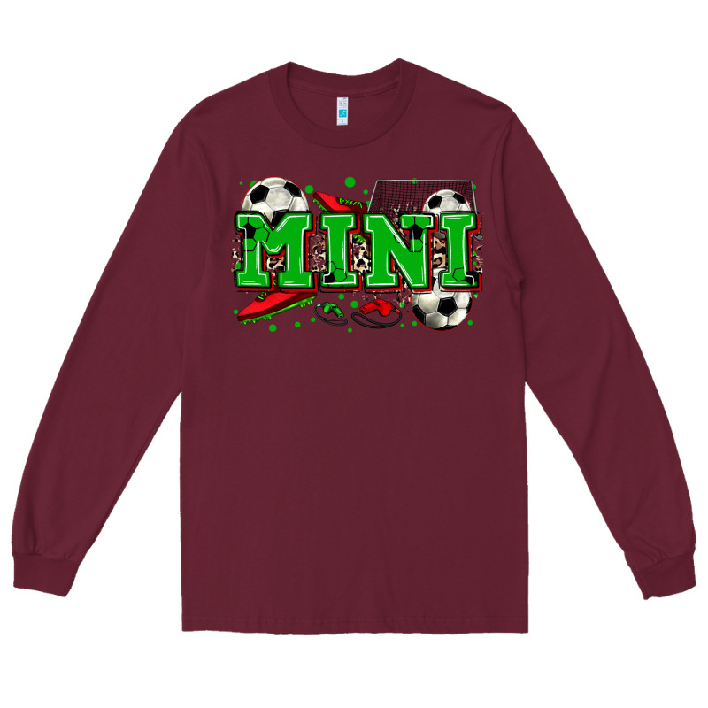 Mini Soccer Long Sleeve Tee by Zillion Design Studio | Teevron