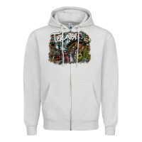 Dove Grey texas Zipper Hoodie - SublimationCraftShop