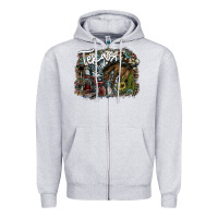 Heather Grey texas Zipper Hoodie - SublimationCraftShop