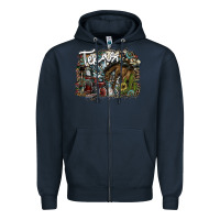 Navy texas Zipper Hoodie - SublimationCraftShop