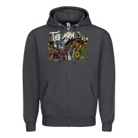 Smoke texas Zipper Hoodie - SublimationCraftShop