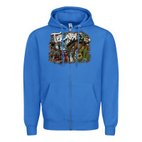 True Royal texas Zipper Hoodie - SublimationCraftShop