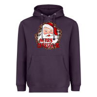 Plum merry christmas santa Heavyweight Hoodie - JahusDesignShop