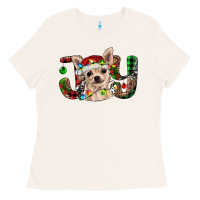 Bone christmas chihuahua joy Ladies Tee - BarkalooDesign