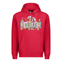 Cardinal easter  rabbit Premium Hoodie - MaliasSmallBusiness