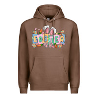 Chestnut easter  rabbit Premium Hoodie - MaliasSmallBusiness