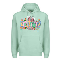 Seafoam easter  rabbit Premium Hoodie - MaliasSmallBusiness