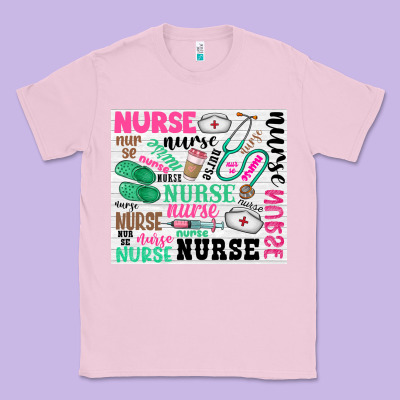 Nurse Classic Tee Designed By Zillion Design Studio