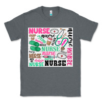 Charcoal Heather nurse Classic Tee - Zillion Design Studio