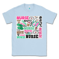 Dusty Blue nurse Classic Tee - Zillion Design Studio