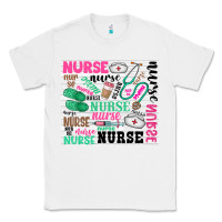 White nurse Classic Tee - Zillion Design Studio