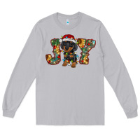 Moon Dust dachshund puppy christmas joy Long Sleeve Tee - RanaPortraitStore