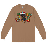 Toasted Coconut dachshund puppy christmas joy Long Sleeve Tee - RanaPortraitStore