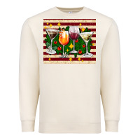 Sandshell Christmas cocktail Premium Sweatshirt - AdoDesignShop