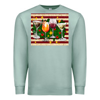 Seafoam Christmas cocktail Premium Sweatshirt - AdoDesignShop