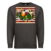 Smoke Christmas cocktail Premium Sweatshirt - AdoDesignShop