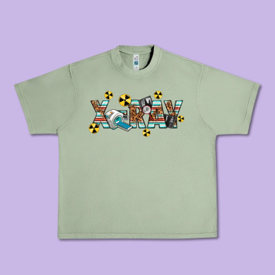 X-ray Urban Heavy Tee Designed By Texasbilliewilder