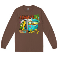 Chestnut always salty with caravan Long Sleeve Tee - texasbilliewilder