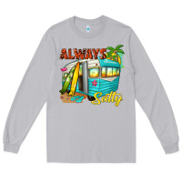 Moon Dust always salty with caravan Long Sleeve Tee - texasbilliewilder