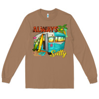 Toasted Coconut always salty with caravan Long Sleeve Tee - texasbilliewilder