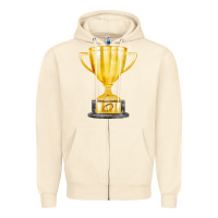 Sandshell throphy cup Zipper Hoodie - FaDigitalArtStudio