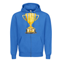 True Royal throphy cup Zipper Hoodie - FaDigitalArtStudio