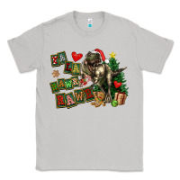 Moon Dust Fa La La Trex Christmas Classic Tee - FaDigitalArtStudio