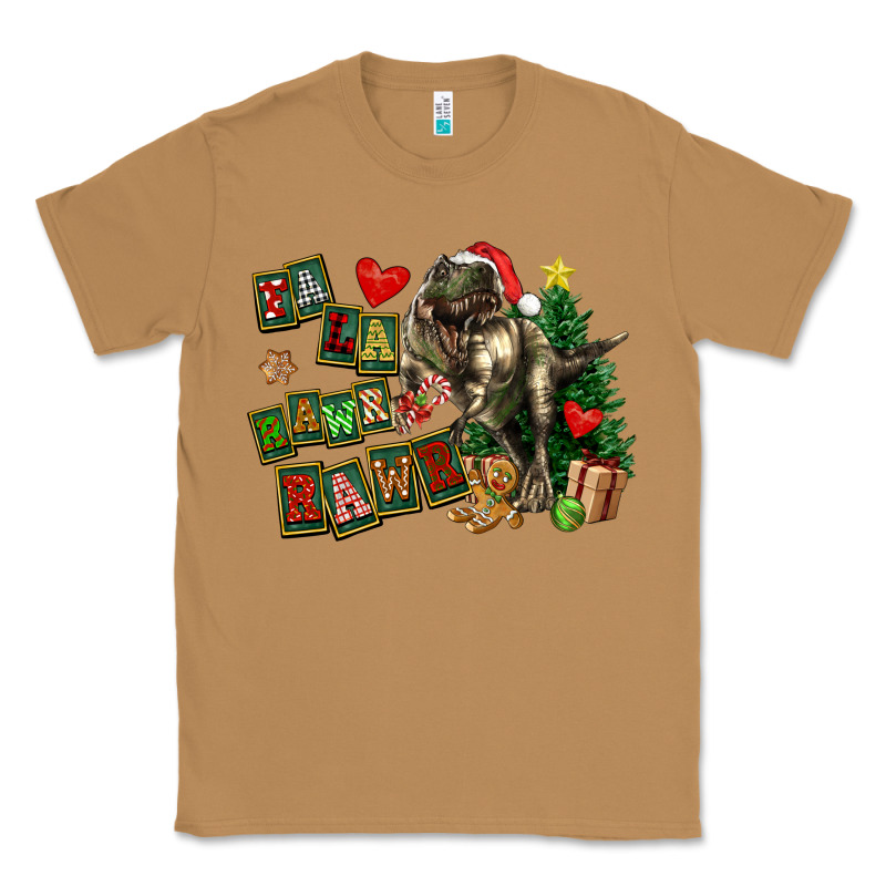 Fa La La Trex Christmas Classic Tee by FaDigitalArtStudio | Teevron