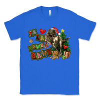 True Royal Fa La La Trex Christmas Classic Tee - FaDigitalArtStudio
