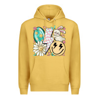 Antique Gold retro easter Premium Hoodie - MaliasSmallBusiness