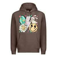 Coffee retro easter Premium Hoodie - MaliasSmallBusiness