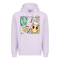 Lilac retro easter Premium Hoodie - MaliasSmallBusiness