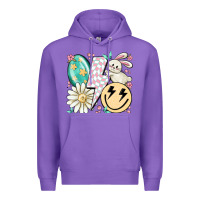 Purple retro easter Premium Hoodie - MaliasSmallBusiness