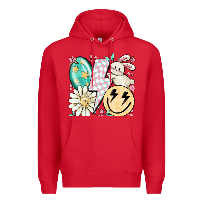 Retro Easter Premium Hoodie by MaliasSmallBusiness | Teevron