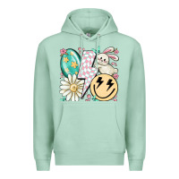 Seafoam retro easter Premium Hoodie - MaliasSmallBusiness