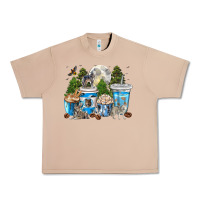 Burro Wolf coffee cups Urban Heavy Tee - texasbilliewilder