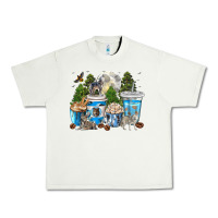 Pistachio Wolf coffee cups Urban Heavy Tee - texasbilliewilder